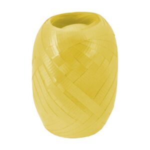Poly Curling Ribbon - Egg - Yellow (3/16"x 66')