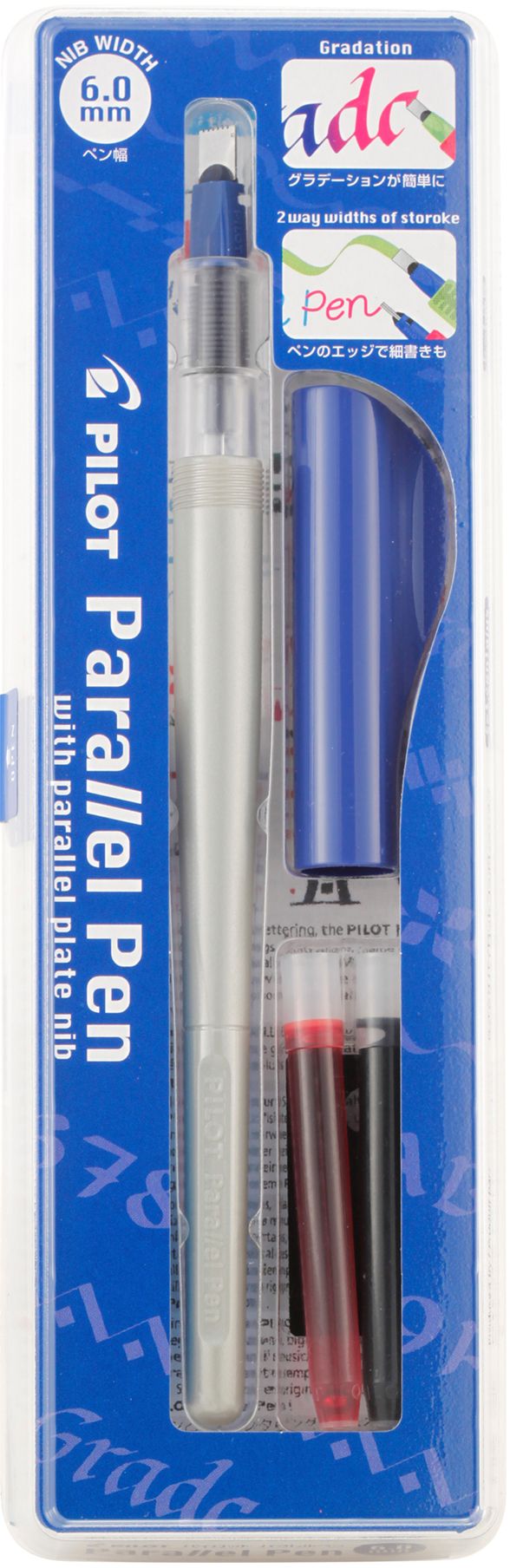 Pilot - Parallel Calligraphy Pen - Blue (6.0mm)