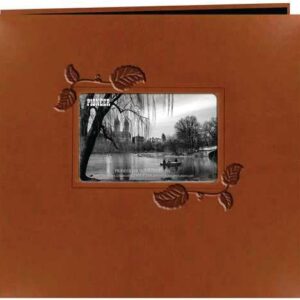 Pioneer - Embossed Scrapbook - Brown (12" x 12")