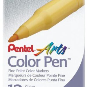 Pentel - Color Pen - Set (12 Pieces)