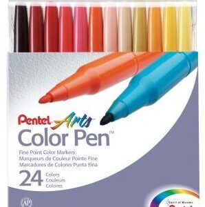 Pentel - Color Pen - Set (24 Pieces)