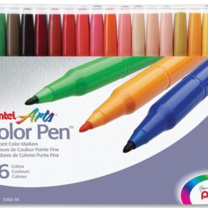 Pentel - Color Pen - Set (36 Pieces)