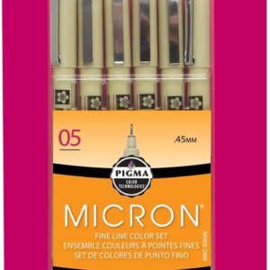 Sakura - Pigma Micron - 05 - Color - Set (6 Pieces)