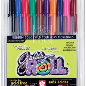 Sakura - Gelly Roll - Classic Gel Pens - Set (10 Pieces)