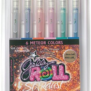 Sakura - Gelly Roll - Stardust Glitter Gel Pen - Meteor Set (6 Pieces)