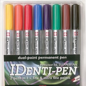 Sakura - Identi-Pen - Permanent Marker - Set (8 Colors)