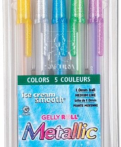 Sakura - Gelly Roll - Metallic Gel Pens - Hot Set (5 Pieces)