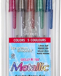 Sakura - Gelly Roll - Metallic Gel Pens - Dark Set (5 Pieces)