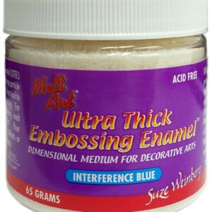 Ranger - Suze Weinberg - Melt Art - Ultra Thick Embossing Enamel - Interference Blue (4oz)