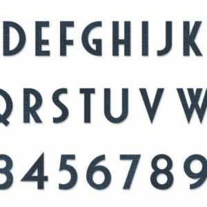 Sizzix - Tim Holtz - Bigz XL - Alphabet Die - Deco