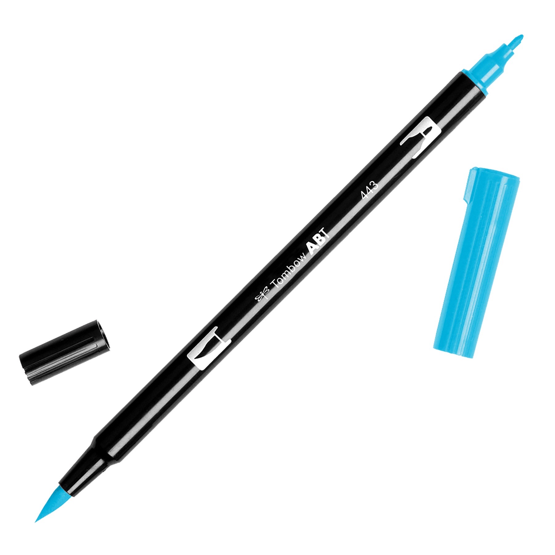 Tombow - Dual Brush Pen - Art Marker - Turquoise (443)