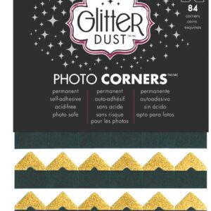 Therm-O-Web - Glitter Photo Corner - Gold