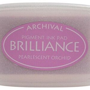 Tsukineko - Brilliance - Pigment Ink - Pad - Pearlescent Orchid