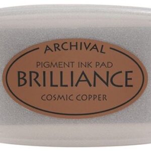 Tsukineko - Brilliance - Pigment Ink - Pad - Cosmic Copper