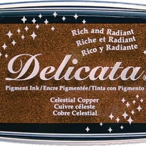 Delicata Metallic Pigment Ink Pad - Celestial Copper