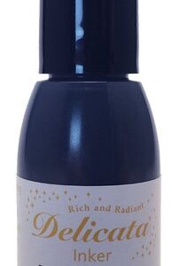 Tsukineko - Delicata - Metallic Pigment Reinker - Black Shimmer
