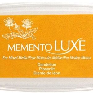Tsukineko - Memento Luxe - Blendable Pigment Ink - Pad - Dandelion