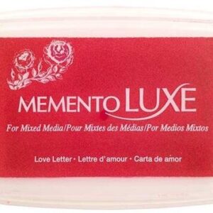 Tsukineko - Memento Luxe - Blendable Pigment Ink - Pad - Love Letter