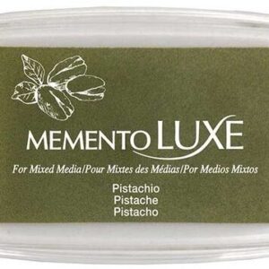 Tsukineko - Memento Luxe - Blendable Pigment Ink - Pad - Pistachio