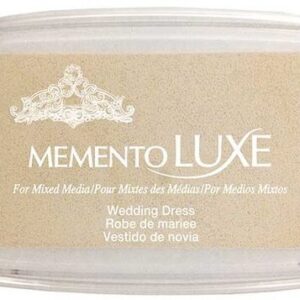 Tsukineko - Memento Luxe - Blendable Pigment Ink - Pad - Wedding Dress