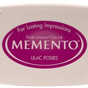 Tsukineko - Memento - Fade Resistant Dye Ink - Pad - Lilac Posies