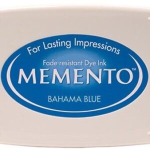 Tsukineko - Memento - Fade Resistant Dye Ink - Pad - Bahama Blue