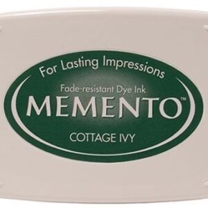Tsukineko - Memento - Fade Resistant Dye Ink - Pad - Cottage Ivy