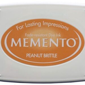 Tsukineko - Memento - Fade Resistant Dye Ink - Pad - Peanut Brittle