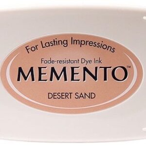 Tsukineko - Memento - Fade Resistant Dye Ink - Pad - Desert Sand