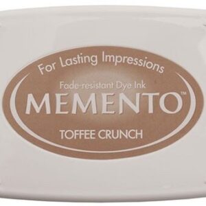Tsukineko - Memento - Fade Resistant Dye Ink - Pad - Toffee Crunch