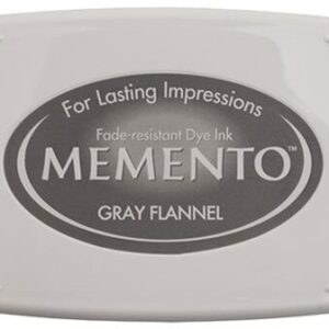 Tsukineko - Memento - Fade Resistant Dye Ink - Pad - Gray Flannel