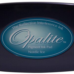 Tsukineko - Opalite - Reflective Pigment Ink - Pad - Nordic Ice