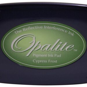 Tsukineko - Opalite - Reflective Pigment Ink - Pad - Cypress Frost