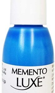 Tsukineko - Memento Luxe - Blendable Pigment Ink - Reinker - Bahama Blue