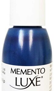 Tsukineko - Memento Luxe - Blendable Pigment Ink - Reinker - Nautical Blue
