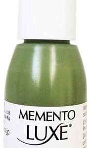Tsukineko - Memento Luxe - Blendable Pigment Ink - Reinker - Olive Grove