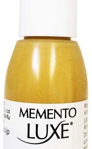 Tsukineko - Memento Luxe - Blendable Pigment Ink - Reinker - Peanut Brittle