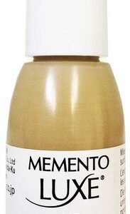 Tsukineko - Memento Luxe - Blendable Pigment Ink - Reinker - Toffee Crunch