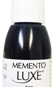 Tsukineko - Memento Luxe - Blendable Pigment Ink - Reinker - Tuxedo Black