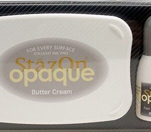 Tsukineko - StazOn - Solvent Ink - Opaque - Kit - Butter Cream