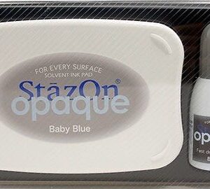 Tsukineko - StazOn - Solvent Ink - Opaque - Kit - Baby Blue