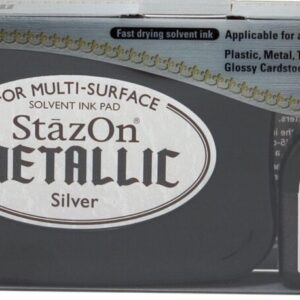 Tsukineko - StazOn - Solvent Ink - Metallic - Kit - Silver