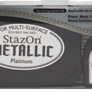 Tsukineko - StazOn - Solvent Ink - Metallic - Kit - Platinum