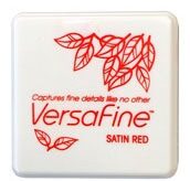 Tsukineko - VersaFine - Pigment Ink Square - Satin Red