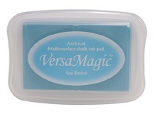 Tsukineko - VersaMagic - Archival Chalk Pigment Ink - Pad - Sea Breeze