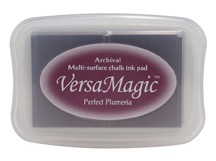 Tsukineko - VersaMagic - Archival Chalk Pigment Ink - Pad - Perfect Plumeria