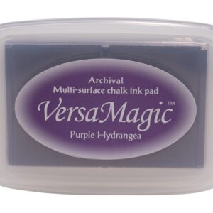 Tsukineko - VersaMagic - Archival Chalk Pigment Ink - Pad - Purple Hydrangea