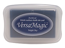 Tsukineko - VersaMagic - Archival Chalk Pigment Ink - Pad - Night Sky