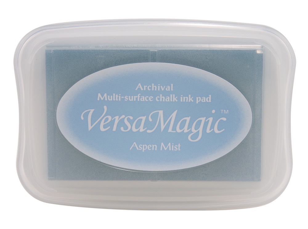 Tsukineko - VersaMagic - Archival Chalk Pigment Ink - Pad - Aspen Mist