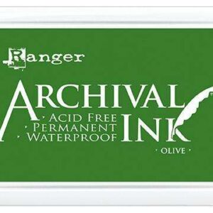 Ranger - Archival Ink - Pad - Olive
